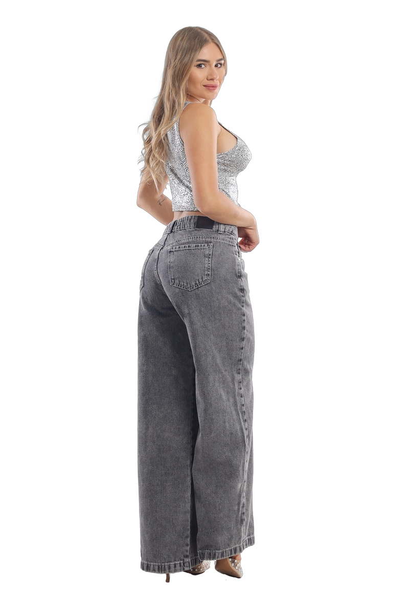 JEANS MUJER WIDE LEG JE4012GC - 2