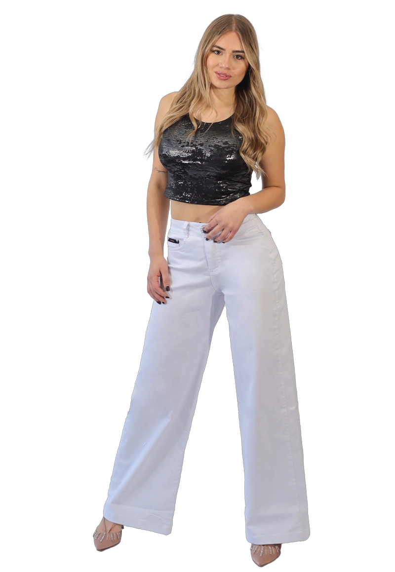 JEANS MUJER WIDE LEG JE3905BL - 1