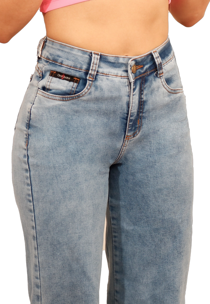 JEANS MUJER WIDE LEG JE3905C - 3