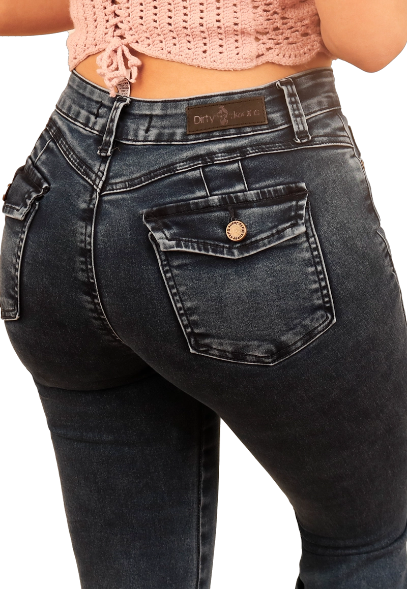 JEANS FLARE MUJER JE3907A - 4
