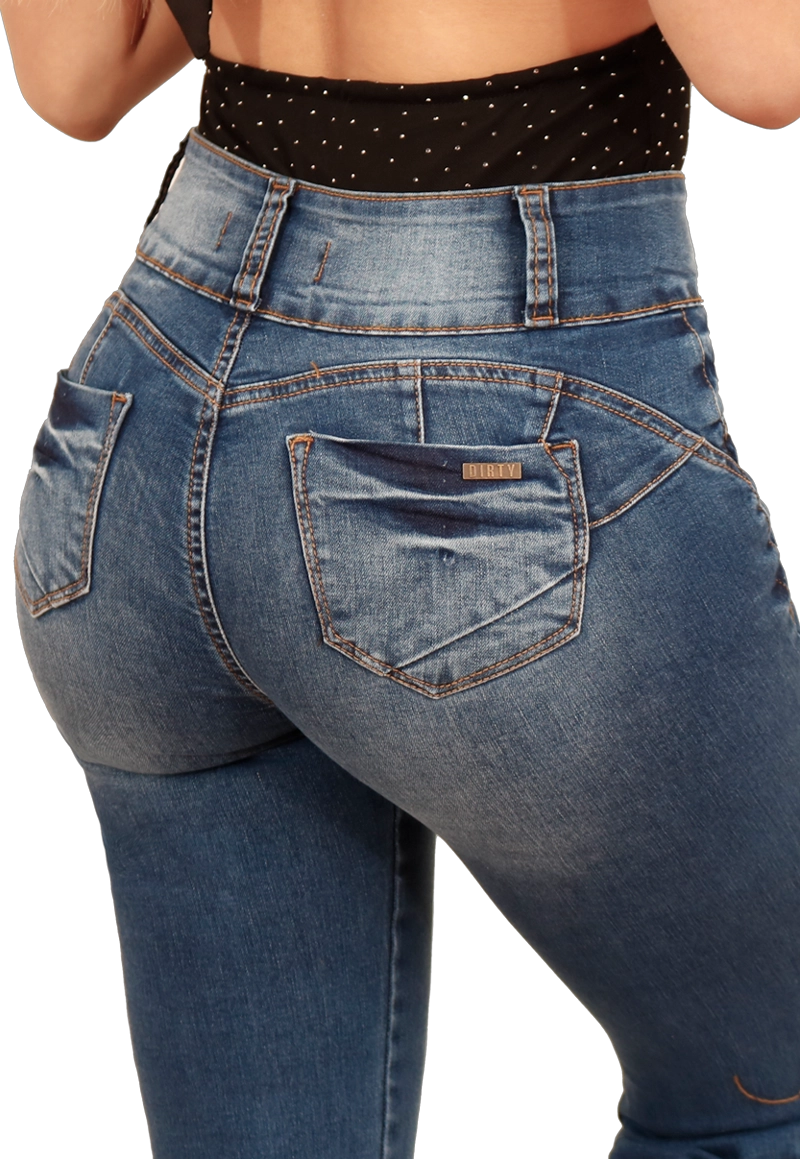 JEANS FLARE MUJER JE3909A - 4