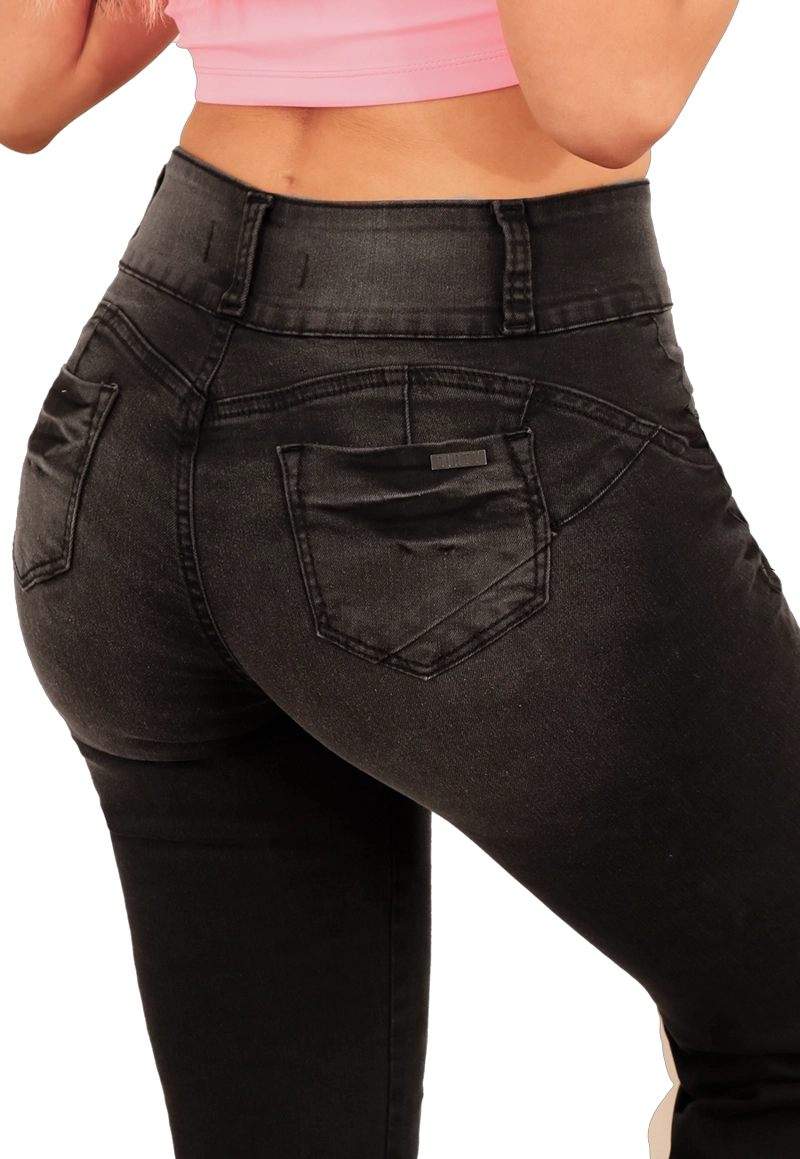 JEANS MUJER FLARE JE3909N - 4