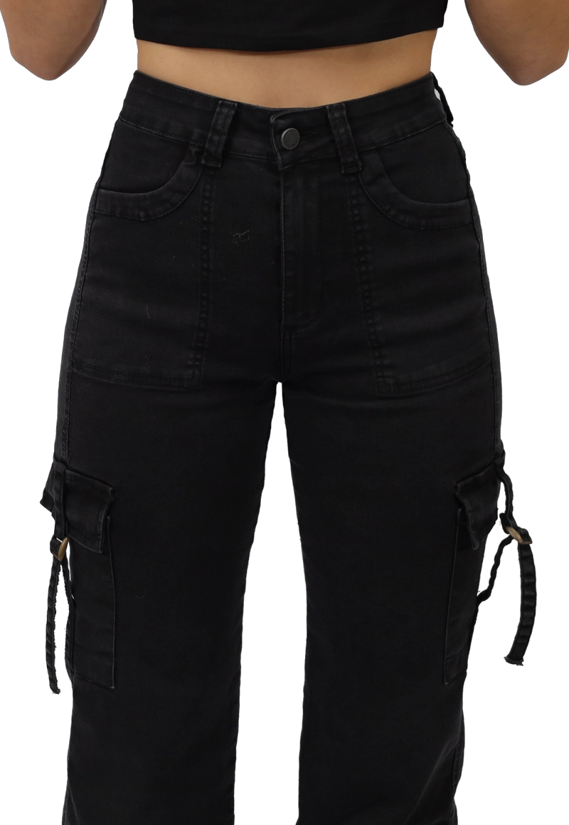 JEANS CARGO MUJER JE3978G - 3
