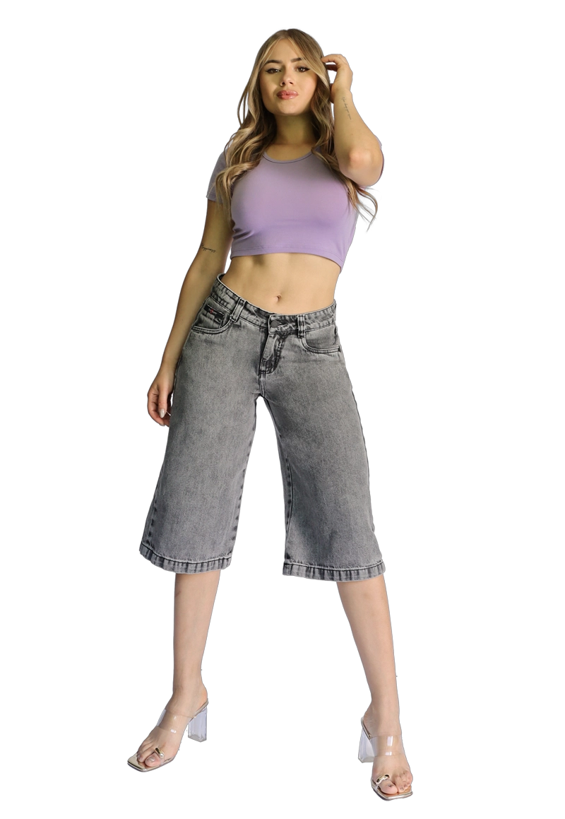 JEANS BERMUDAS MUJER JE4110GC - 1