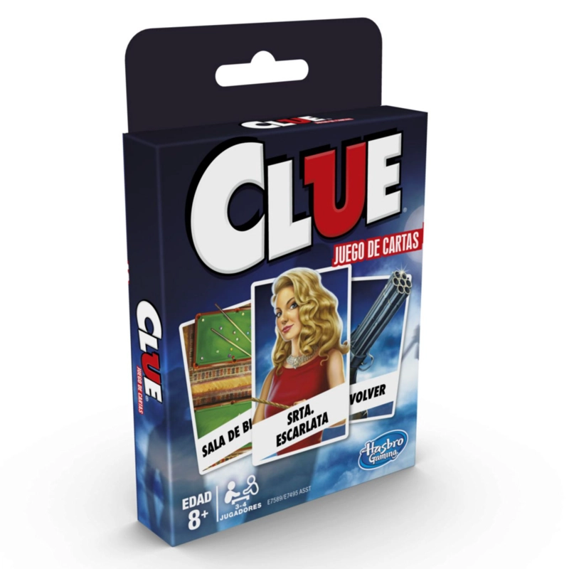 JUEGO DE MESA HASBRO GAMING CARTAS CLUE - 1
