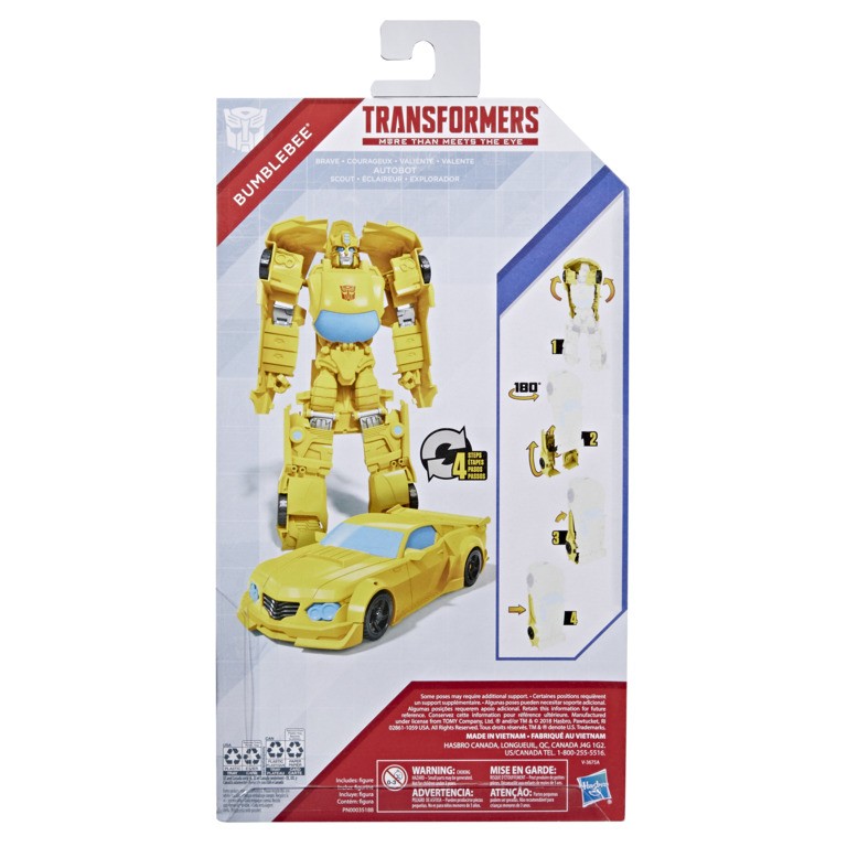 FIGURA TRANSFORMERS AUTÉNTICOS TITAN BUMBLEBEE - 4