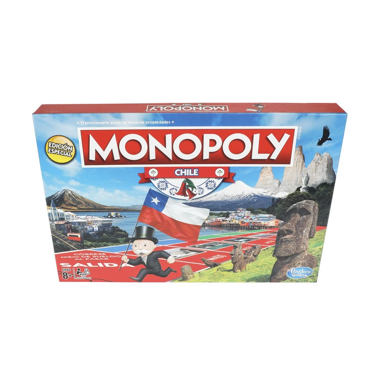 JUEGO DE MESA MONOPOLY CHILE - 1