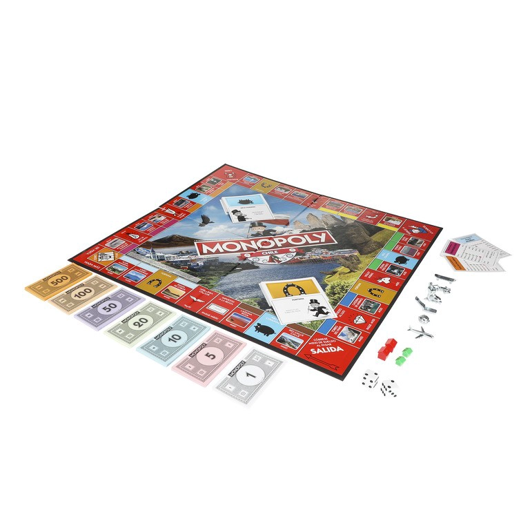 JUEGO DE MESA MONOPOLY CHILE - 2