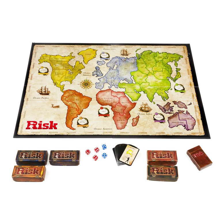 JUEGO DE MESA FAN HASBRO GAMING RISK - 2