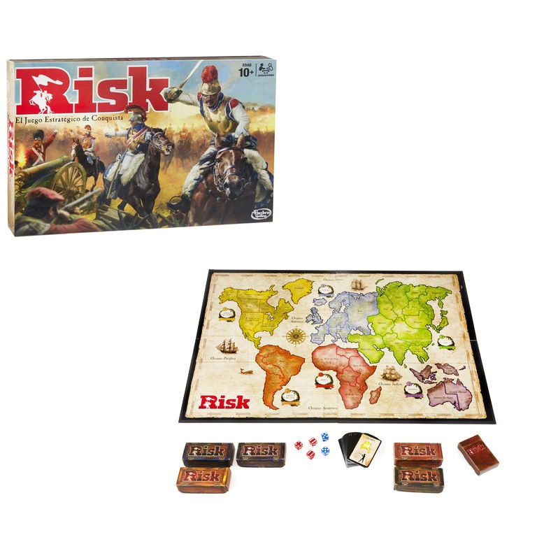 JUEGO DE MESA FAN HASBRO GAMING RISK - 3