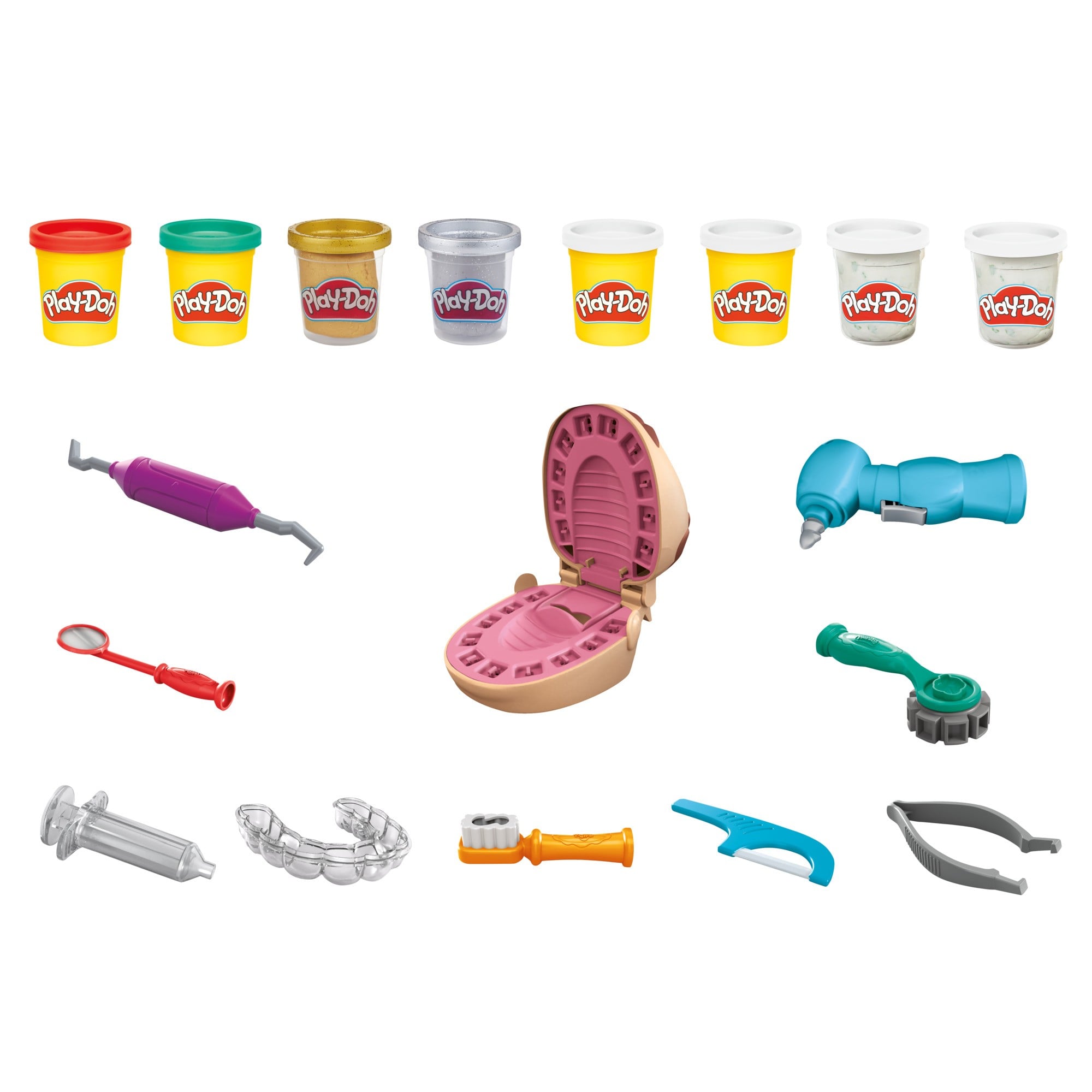MASA PLAY DOH SET DENTISTA BROMISTA - 2