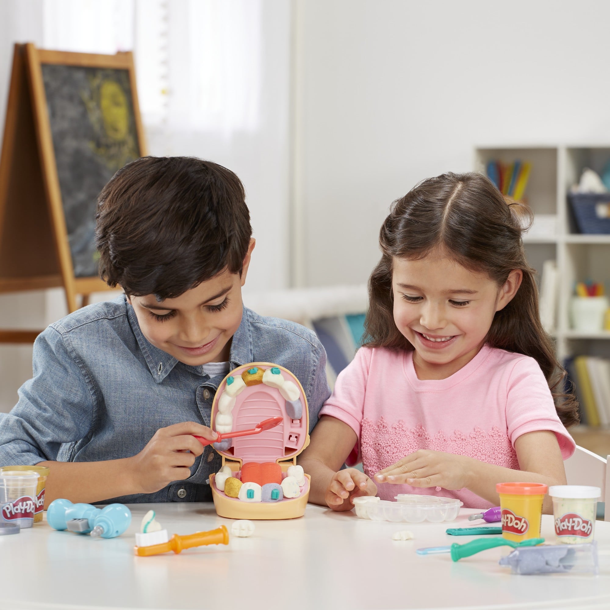 MASA PLAY DOH SET DENTISTA BROMISTA - 4