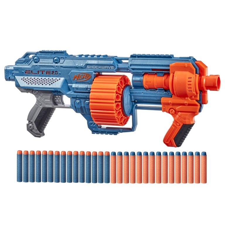 LANZADOR NERF ELITE 2.0 SHOCKWAVE RD-15 - 1