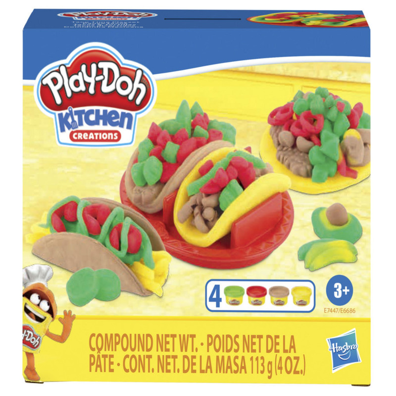 MASAS Y PLASTILINAS PLAY-DOH KITCHEN CREATIONS TACOS DIVERTIDOS - 1