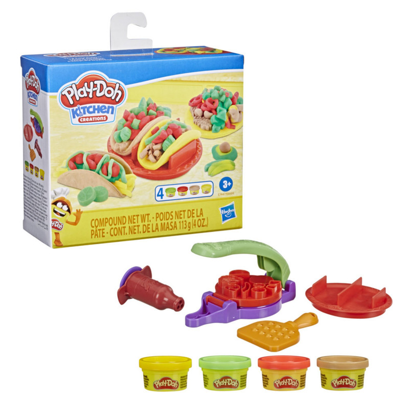 MASAS Y PLASTILINAS PLAY-DOH KITCHEN CREATIONS TACOS DIVERTIDOS - 3