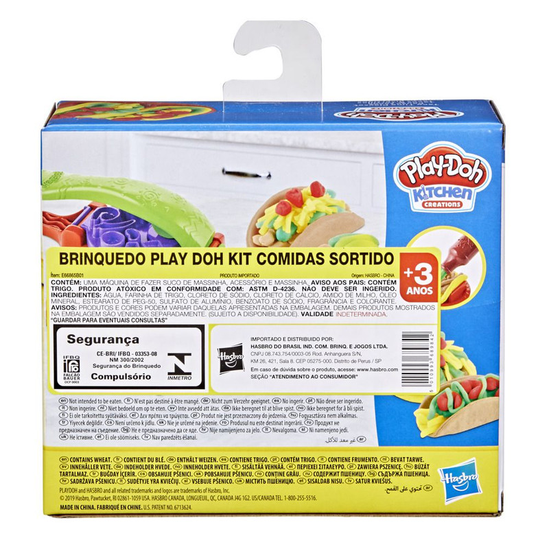MASAS Y PLASTILINAS PLAY-DOH KITCHEN CREATIONS TACOS DIVERTIDOS - 4