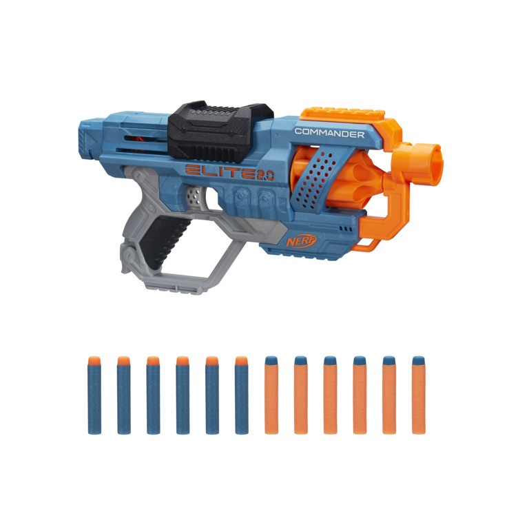 LANZADOR NERF ELITE 2.0 COMMANDER RD-6 - 1