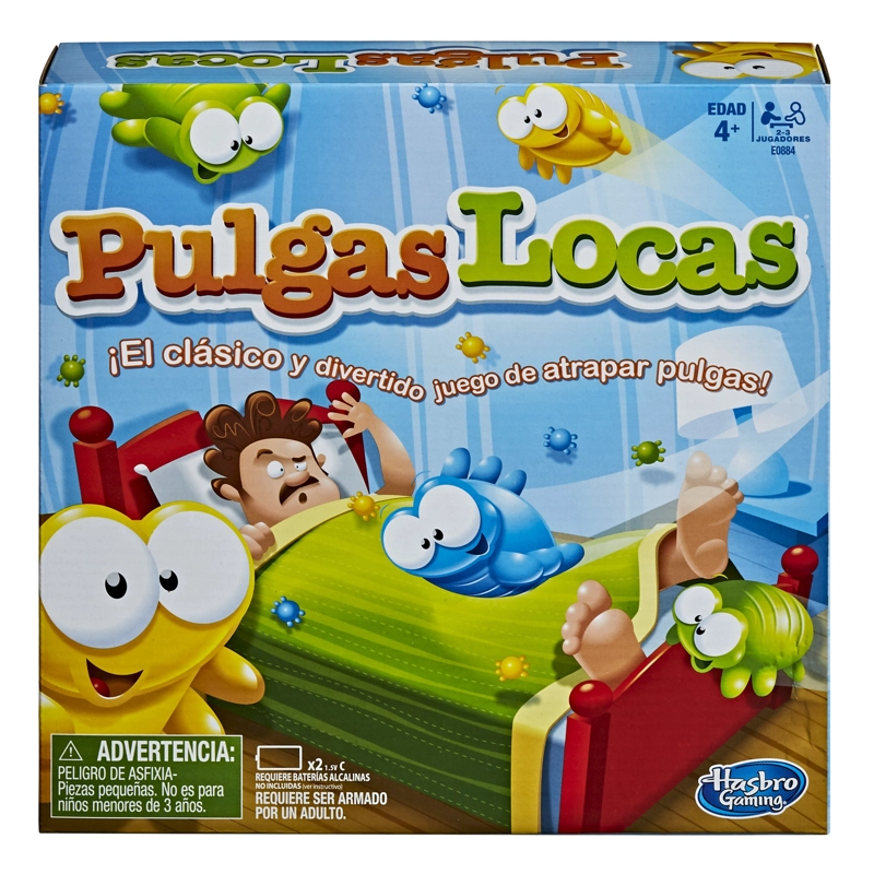 JUEGO DE MESA HASBRO GAMING PULGAS LOCAS - 1