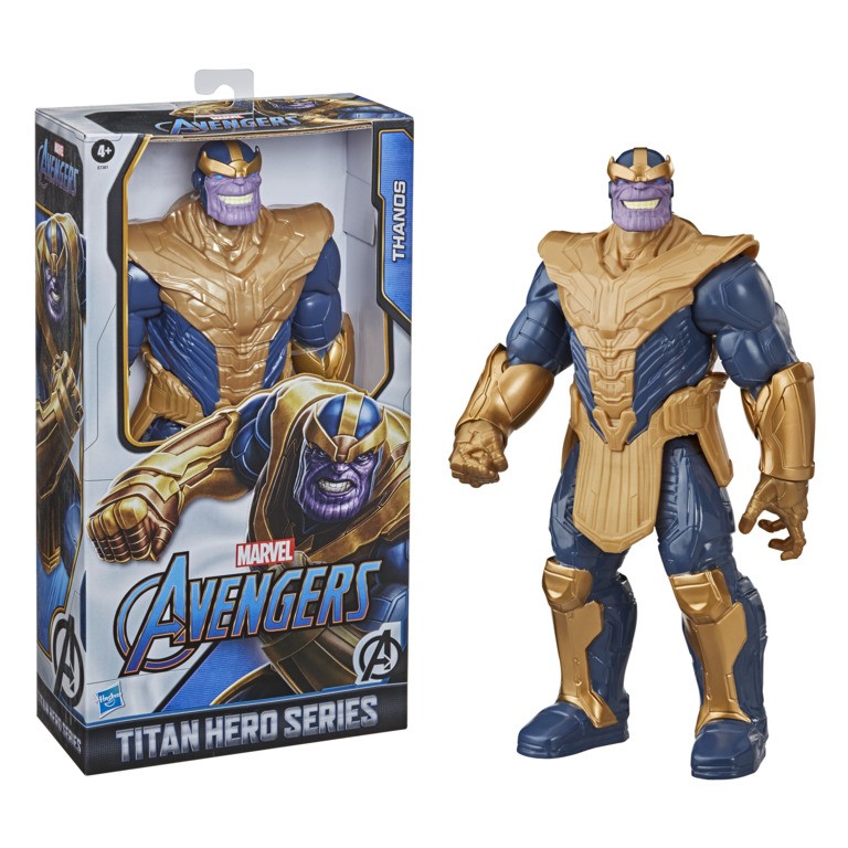 FIGURA MARVEL TITAN HERO SERIES LUJO THANOS - 3