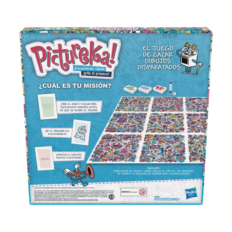 JUEGO DE MESA HASBRO GAMING PICTUREKA - 4