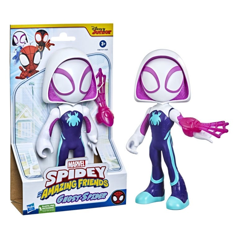 FIGURA SPIDEY AND FRIENDS 25 CM GHOST SPIDER - 3