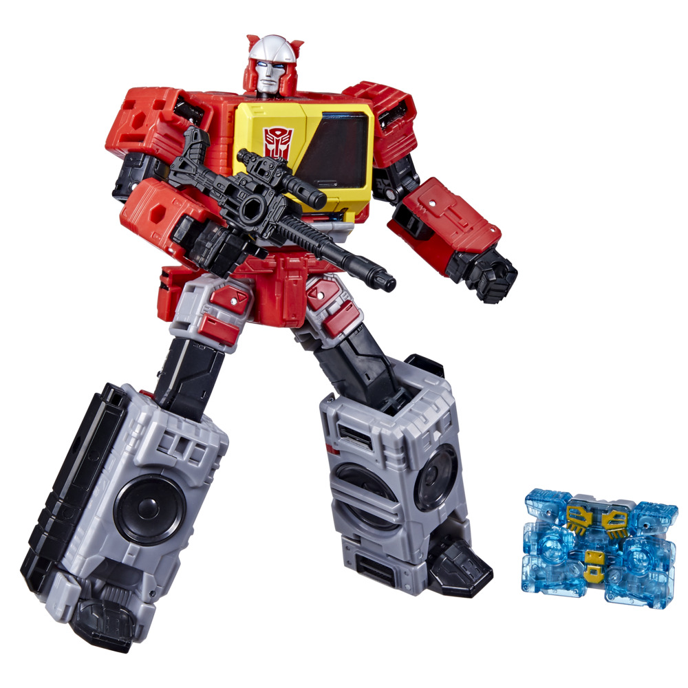 FIGURA FAN TRANSFORMERS LEGACY VOYAGER BLASTER & EJECT - 2