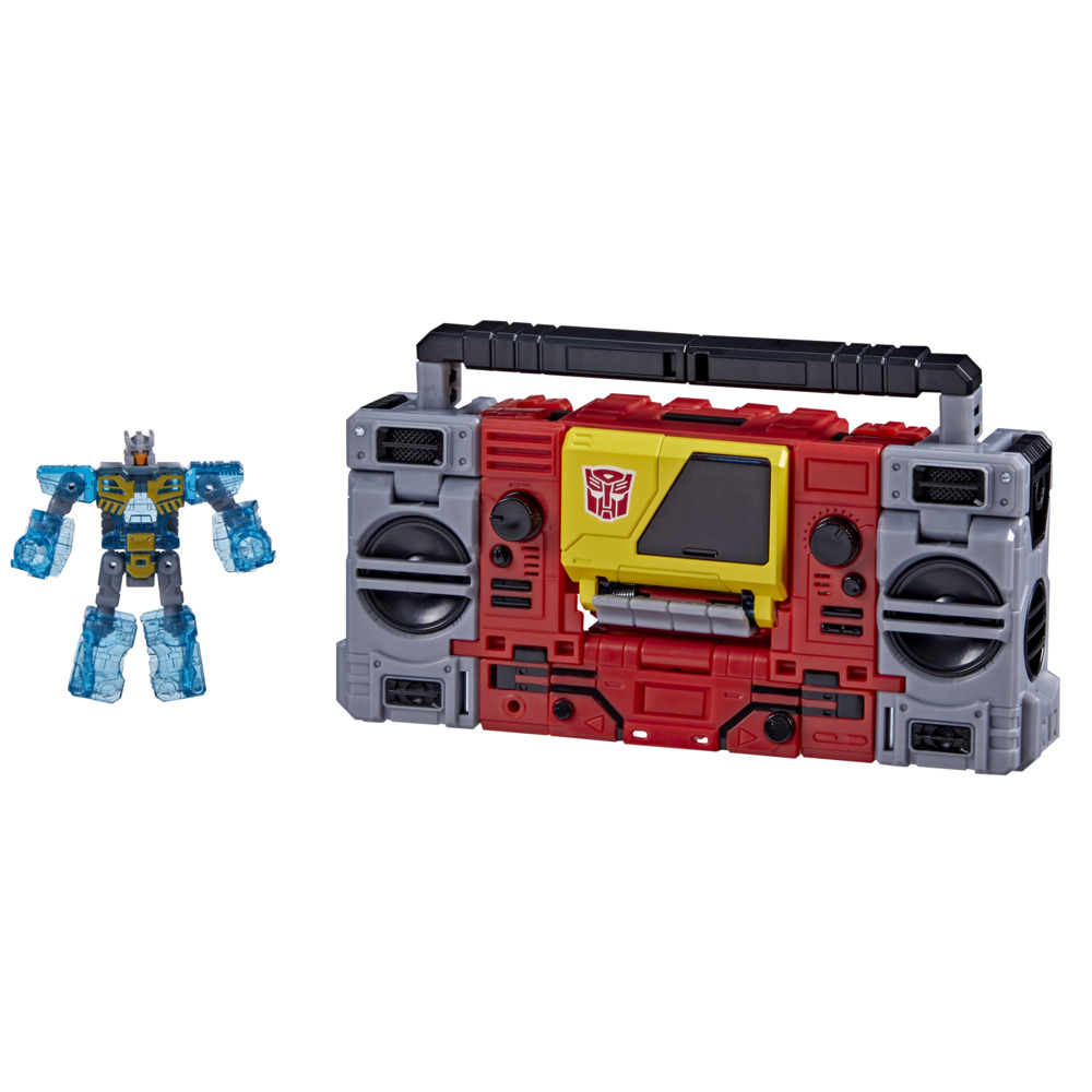 FIGURA FAN TRANSFORMERS LEGACY VOYAGER BLASTER & EJECT - 3