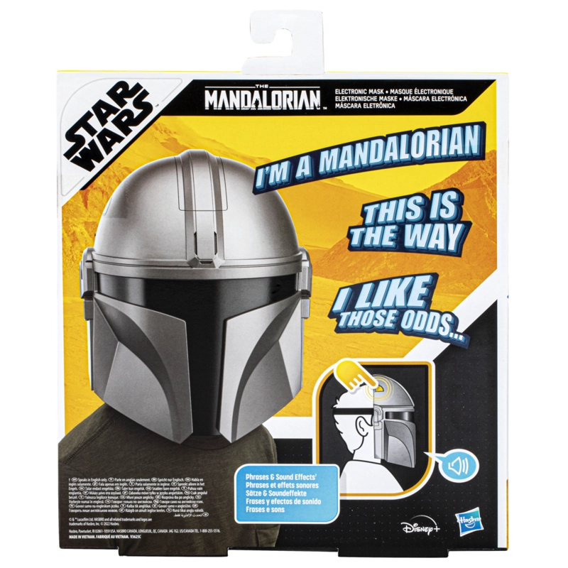 MASCARA ELECTRONICA STAR WARS MANDALORIAN - 4
