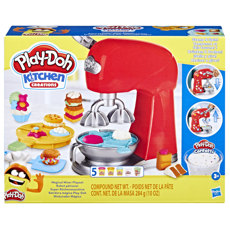 MASAS Y PLASTILINAS PLAY-DOH KITCHEN CREATIONS BATIDORA MÁGICA - 1