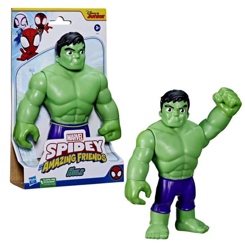 FIGURA DE ACCIÓN SPIDEY AND FRIENDS GIGANTE HULK - 3