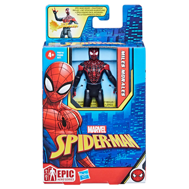 FIGURA ACCIÓN SPIDER-MAN EPIC HERO SERIES MILES MORALES - 2