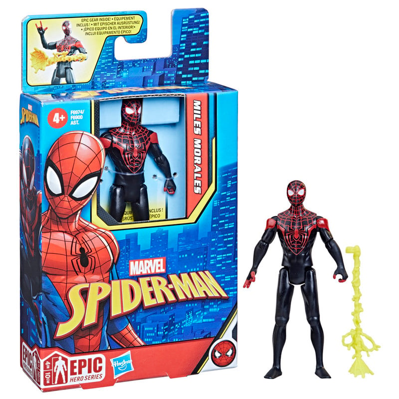 FIGURA ACCIÓN SPIDER-MAN EPIC HERO SERIES MILES MORALES - 3
