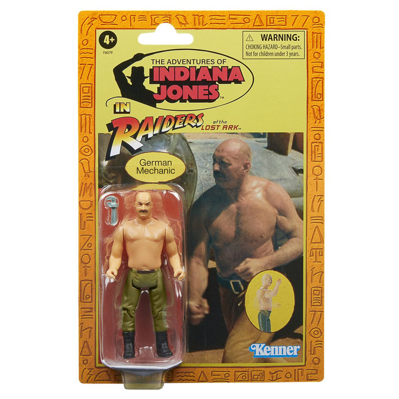 FIGURA ACCIÓN INDIANA JONES RETRO COLLECTION MECÁNICO ALEMÁN - 1
