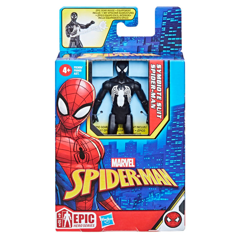 FIGURA DE ACCIÓN SPIDER-MAN EPIC HERO SERIES HOMBRE ARAÑA TRAJE SIMBIONTE - 2