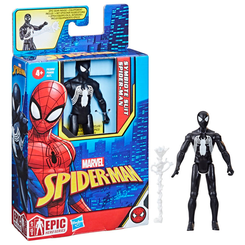 FIGURA DE ACCIÓN SPIDER-MAN EPIC HERO SERIES HOMBRE ARAÑA TRAJE SIMBIONTE - 3