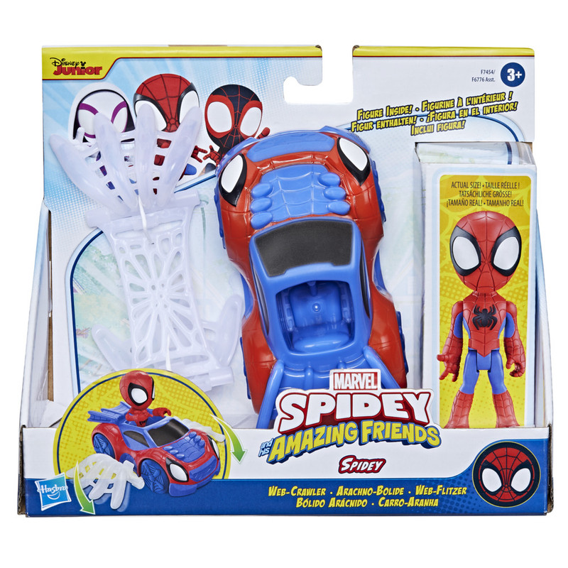 FIGURA DE ACCIÓN SPIDEY AND FRIENDS SPIDEY BÓLIDO ARÁCNIDO - 2
