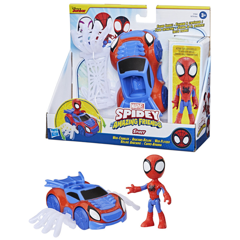 FIGURA DE ACCIÓN SPIDEY AND FRIENDS SPIDEY BÓLIDO ARÁCNIDO - 3