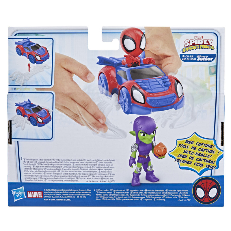 FIGURA DE ACCIÓN SPIDEY AND FRIENDS SPIDEY BÓLIDO ARÁCNIDO - 4