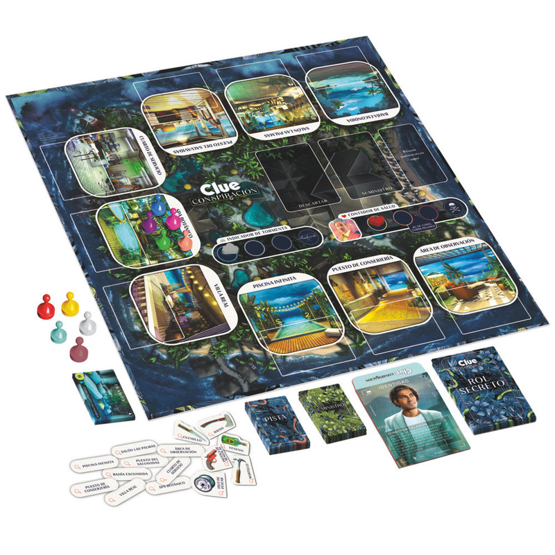 JUEGO DE MESA CLUE CONSPIRACIÓN - 2