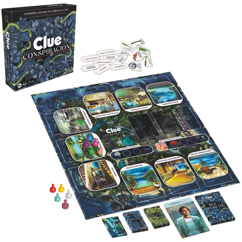 JUEGO DE MESA CLUE CONSPIRACIÓN - 3