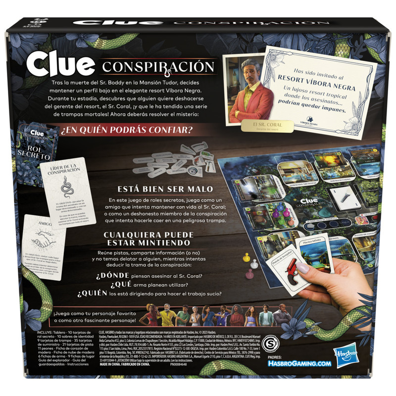 JUEGO DE MESA CLUE CONSPIRACIÓN - 4