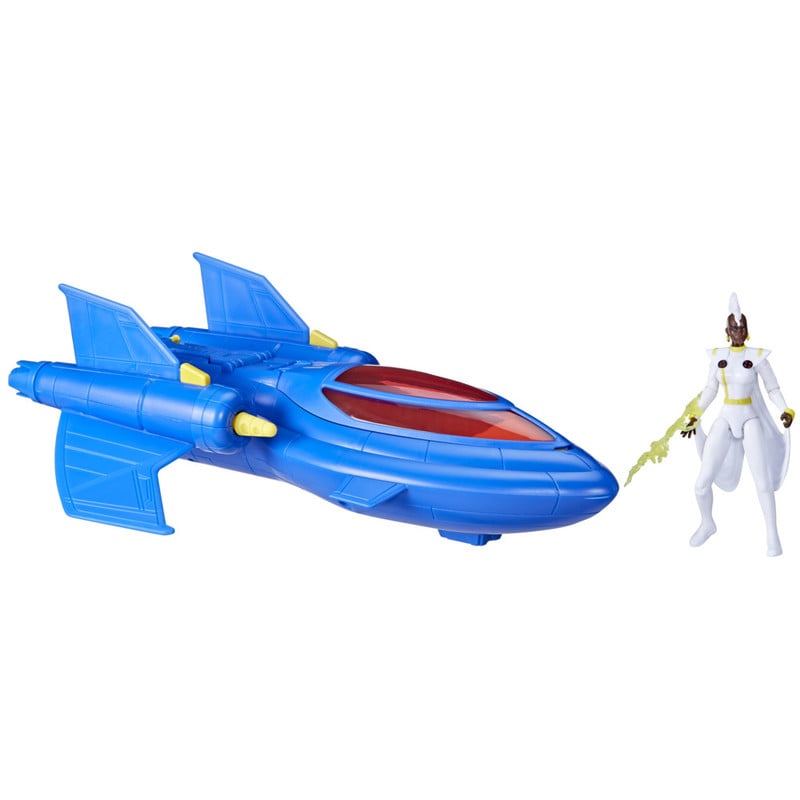 FIGURA DE ACCIÓN MARVEL STUDIOS X-MEN '97 JET DEL EQUIPO X-MEN Y STORM - 1