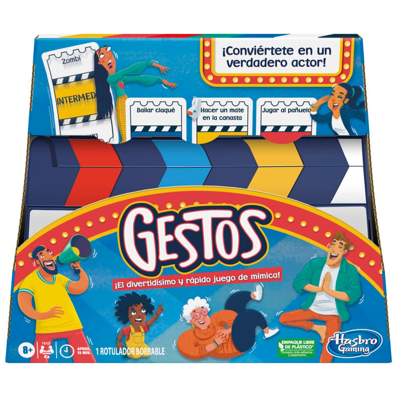 JUEGO DE MESA HASBRO GAMING GESTOS - 1