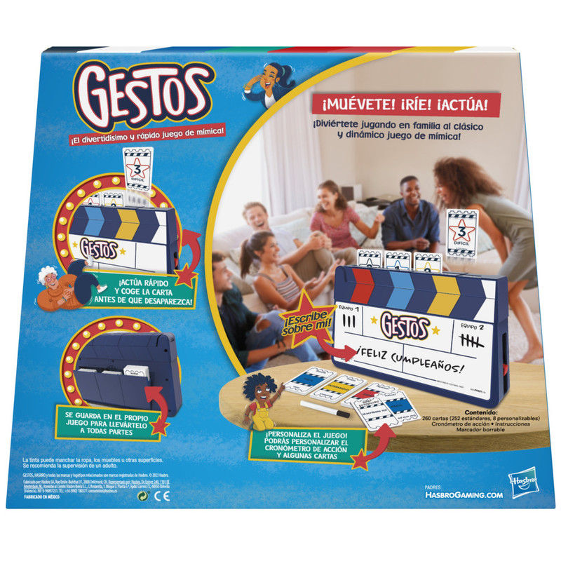 JUEGO DE MESA HASBRO GAMING GESTOS - 4