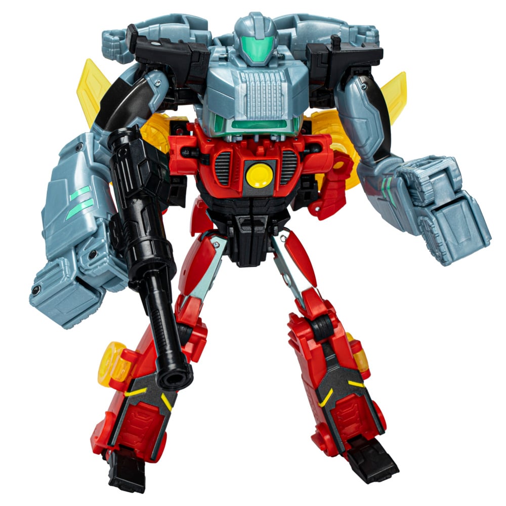 FIGURA DE ACCIÓN TRANSFORMERS EARTHSPARK CYBER-COMBINER TERRAN TWITCH Y ROBBY MALTO - 3