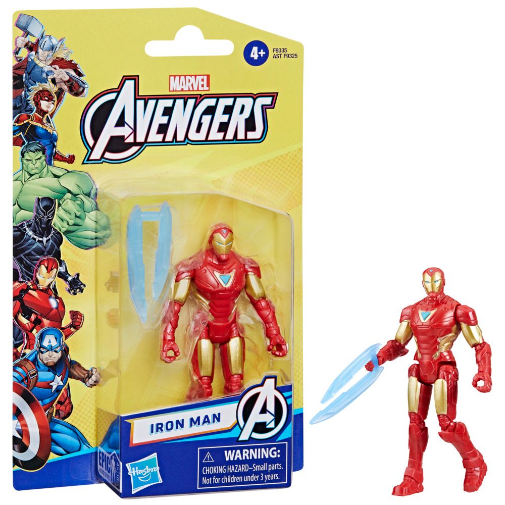 FIGURA DE ACCIÓN MARVEL AVENGERS EPIC HERO SERIES IRON MAN - 3