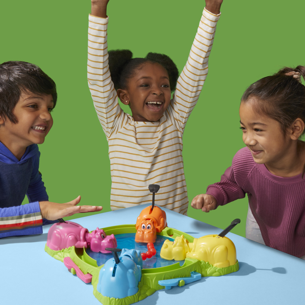 JUEGO DE MESA HASBRO GAMING HIPPOS GLOTONES - 7