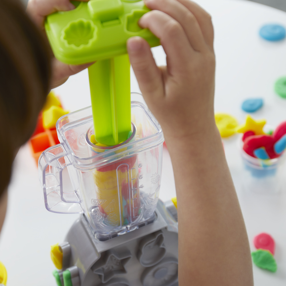 MASAS Y PLASTILINAS PLAY DOH KITCHEN CREATIONS LICUADORA DE BATIDOS COLORIDOS - 5
