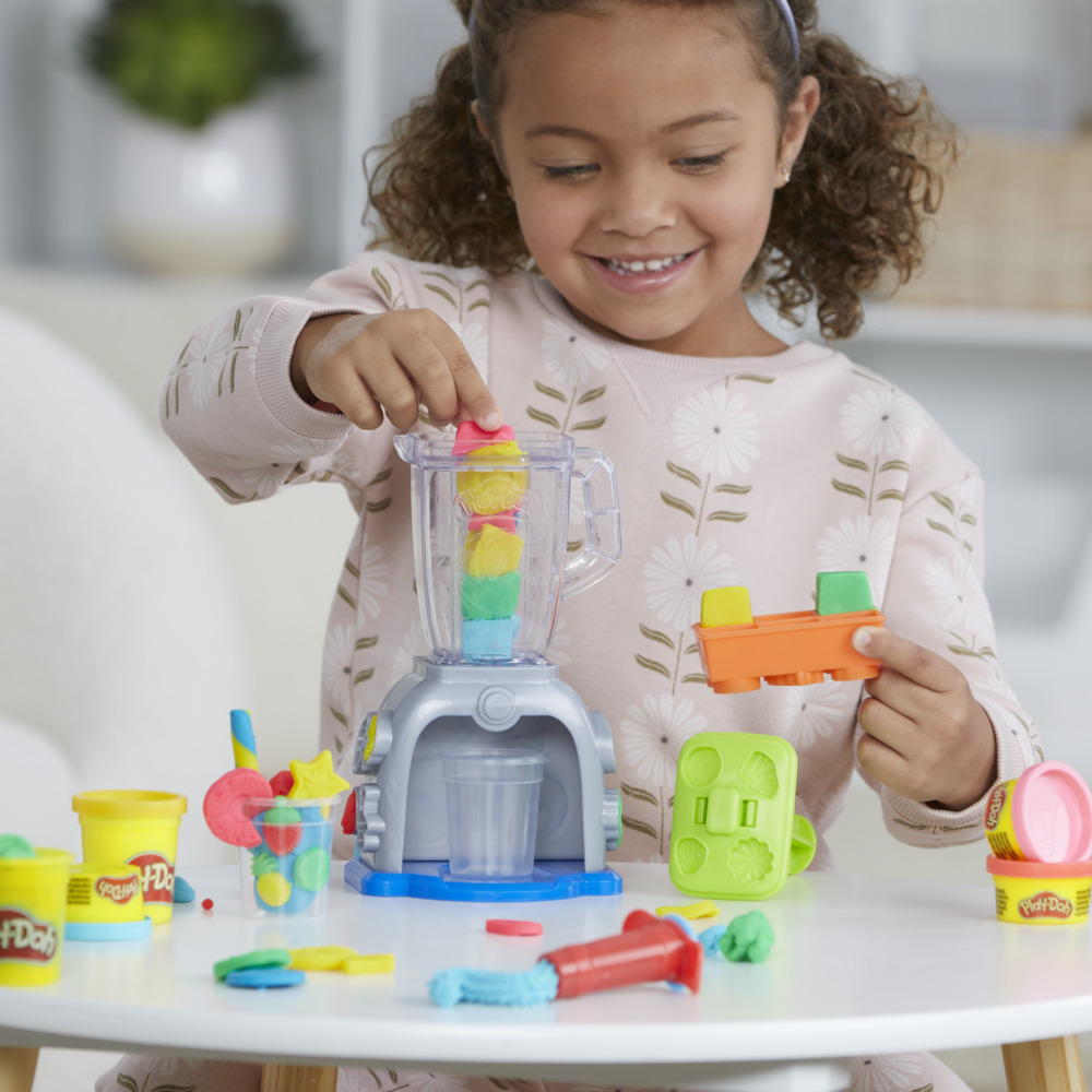 MASAS Y PLASTILINAS PLAY DOH KITCHEN CREATIONS LICUADORA DE BATIDOS COLORIDOS - 7