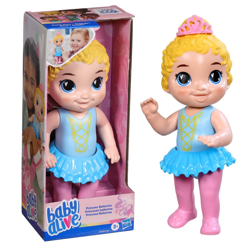 MUÑECA BABY ALIVE PRINCESA BAILARINA CABELLO RUBIO - 3